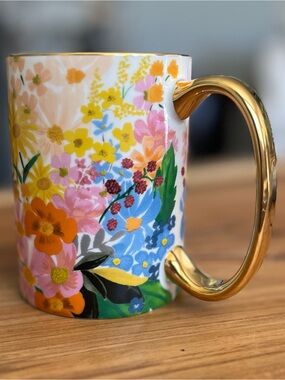 Anththropoligie Rifle Paper Co. Floral Mug